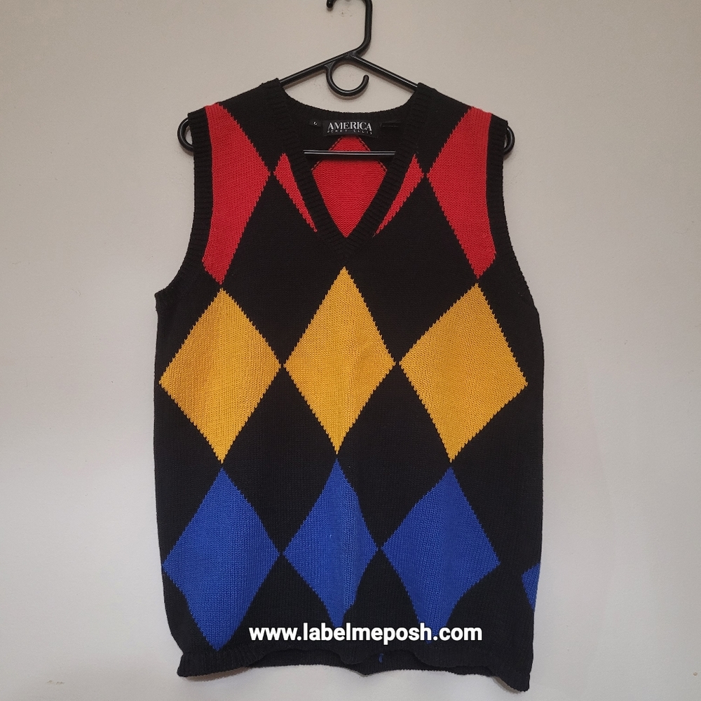 America by Perry Ellis vest